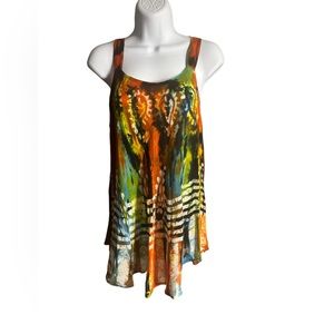 NWT.  Tye-Dye Tank Top by Sacred Threads